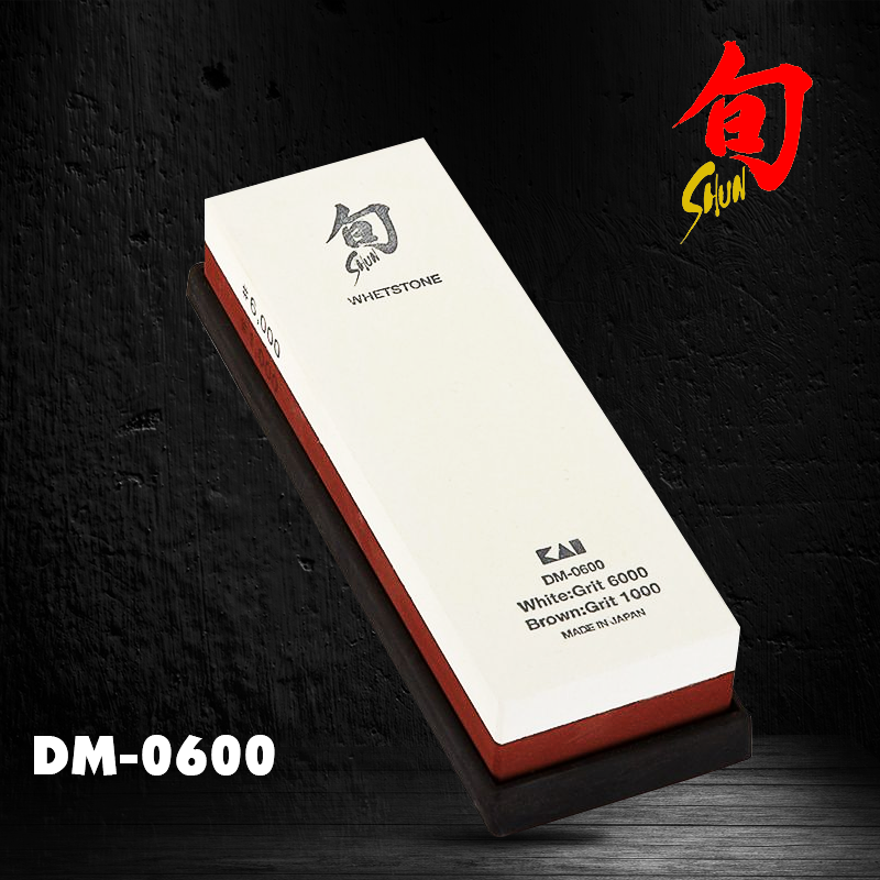 KAI Beprint Shun Pentecostal Double-sided Grinding Knife stone 300 mesh 1000 1000 6000 mesh of stone oil stone Japan Imports