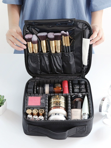 Вместительная и большая портативная косметичка, маленькая коробка для хранения, Южная Корея