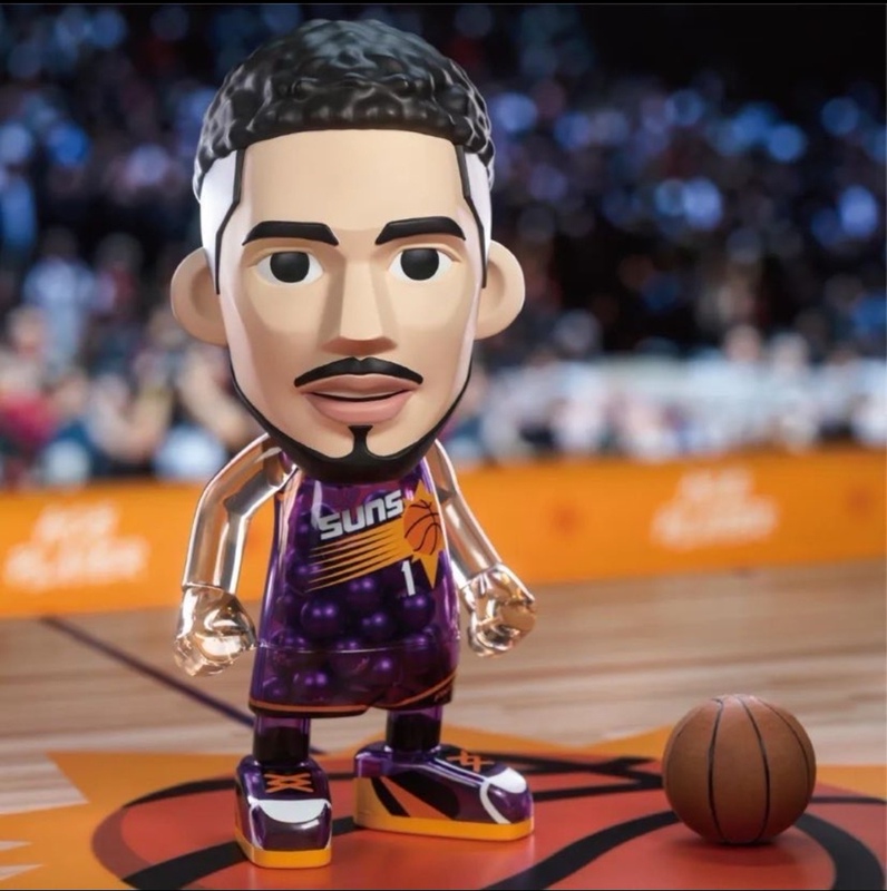Ace Transformed into Booker, Money Ball Star, Officially Authorized by the Nba, Suns Figurine for Collection and Gift Giving Ace Transformed into Booker, Money Ball Star, Officially Authorized by the Nba, Suns Figurine for Collection and Gift Giving