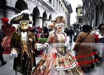 New Venetian combination of men and women clown scenes mall tour party costume clown costume