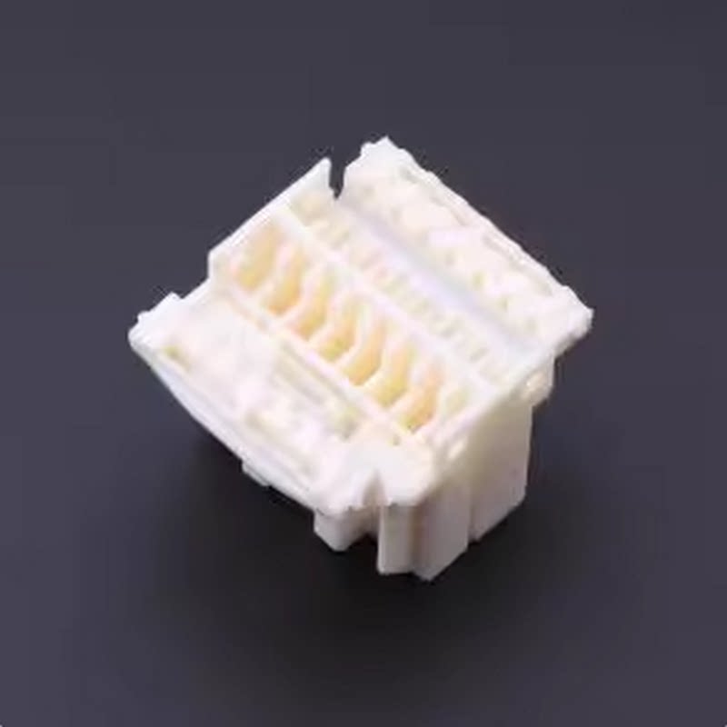 TE泰科连接器 368134-1 16P白色母胶壳