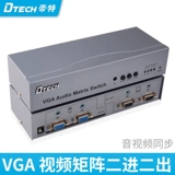 DITE VGA MATRIX 2 ВНУТРЕНИЕ 2 РУКОВОДСТВО РУКОВОДСТВО ПОЛУЧЕНИЯ -Автоматическое автоматическое дистанционное управление VGA.