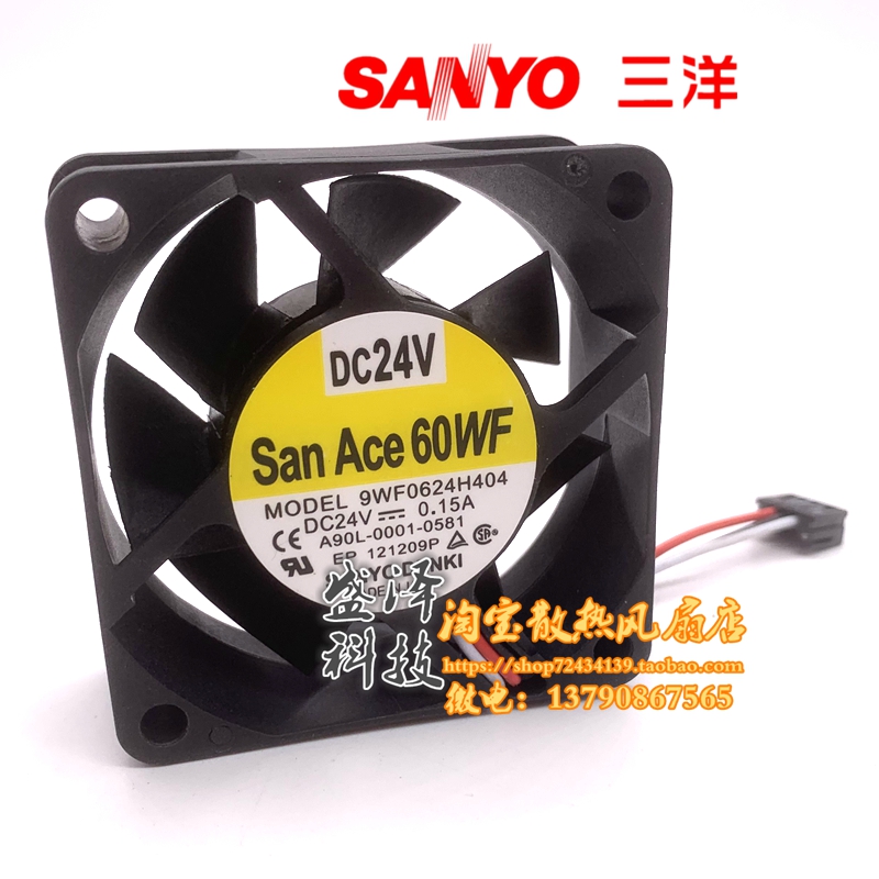 A90L-0001-0581 A90L-0001-0581 9WF0624H404 2410VL-S5W-B59 24V 2410VL-S5W-B59 hair of the system fan