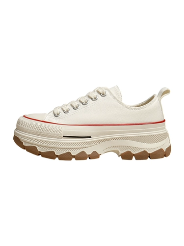 Тканевые японские низкие туфли на платформе, высокая универсальная спортивная обувь для отдыха