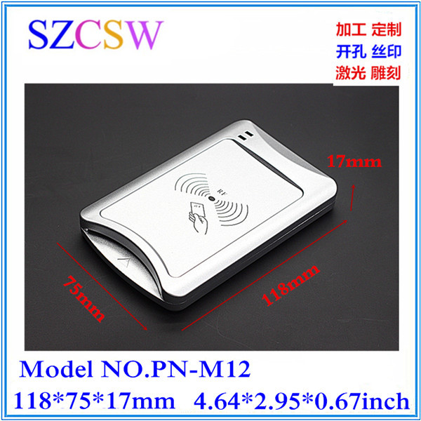 New access control reading head card reader housing swiping sensor security meter housing 118x75x17mm