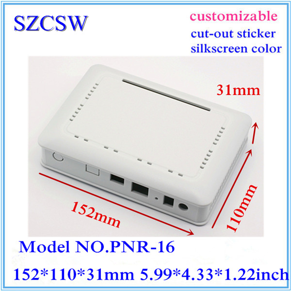 Hot selling new network communication shell router shell plastic shell plastic shell 152x110x31