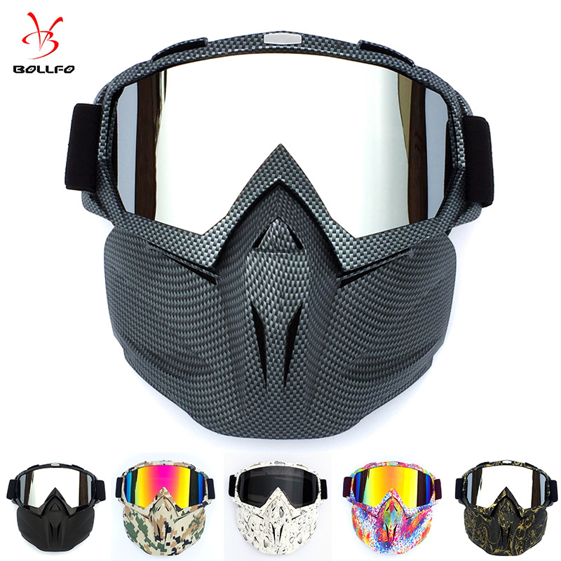Harley motorcycle goggles vintage off-road motorcycle mask Helmet windproof sandproof riding glasses men's goggles