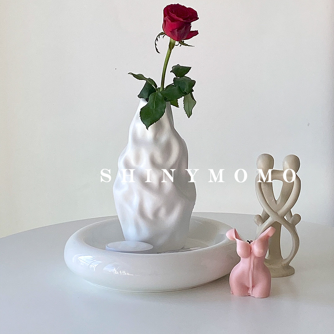 Shinymomo handmade pottery vase-vase pendulum pieces