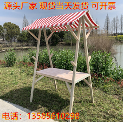 Mobile Booth Car Sales Van Wooden Activity Trellis Bazaar Bazaar Snack Stall Cart Outdoor Mall Display Stand