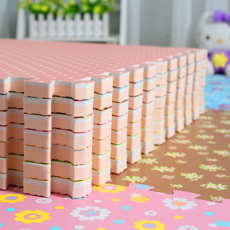 Outlet Crawl Cushion Thickened field Large Number of Damp Pads Baby Boy Puzzle Foam Splicing Ground Mat Crawl 6060