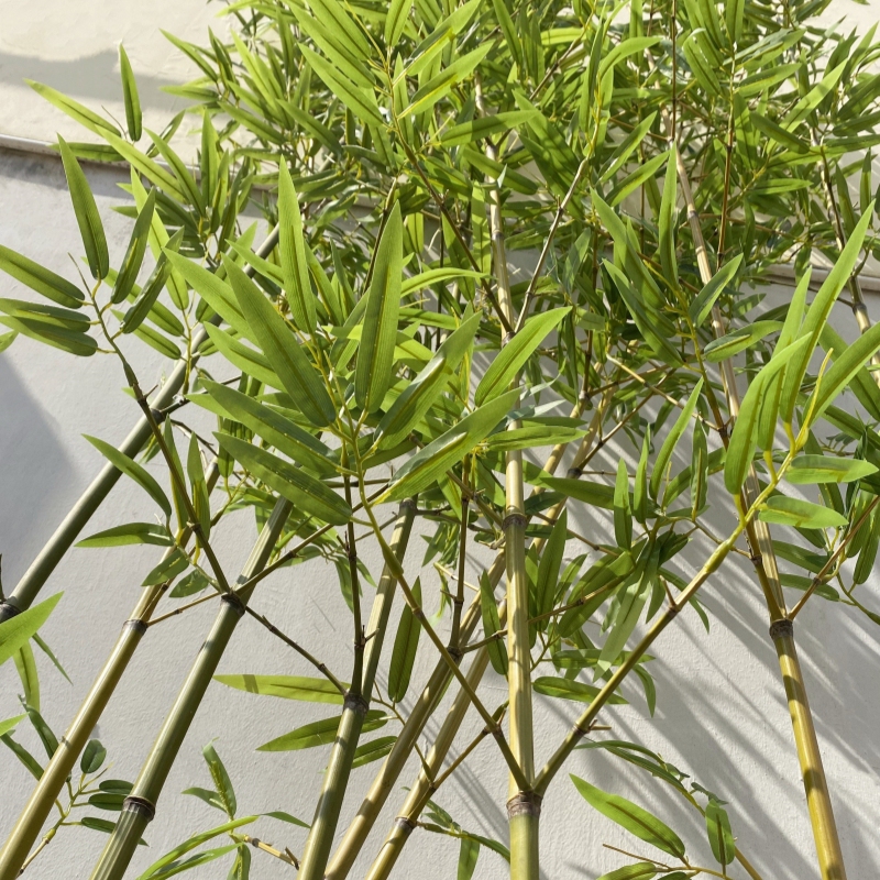 Bionic Bamboo Decoration, Fake Bamboo, Artificial Bamboo Plant Partition, Retaining Wall, Restaurant, New Chinese Style Artificial Bamboo Landscaping Bionic Bamboo Decoration, Fake Bamboo, Artificial Bamboo Plant Partition, Retaining Wall, Restaurant, New Chinese Style Artificial Bamboo Landscaping