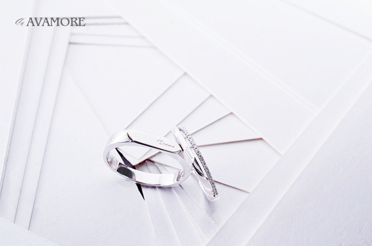 Bague mixte AVAMORE en Argenterie - Ref 3087022 Image 18