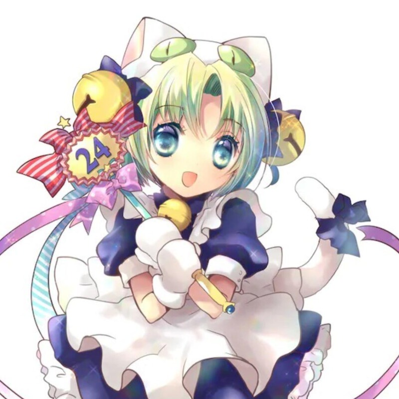 New Lianxin Digi Bell Cat Di Gi Charat Dingdang Little Witch Digital Child Cosplay Wig