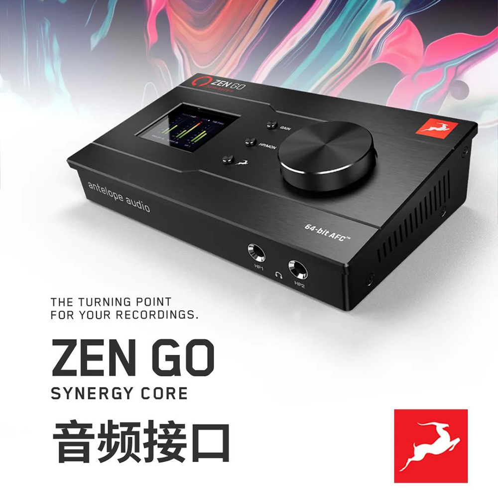 Licensed Antelope Zen Go Synergy Core USB portable sound card audio interface