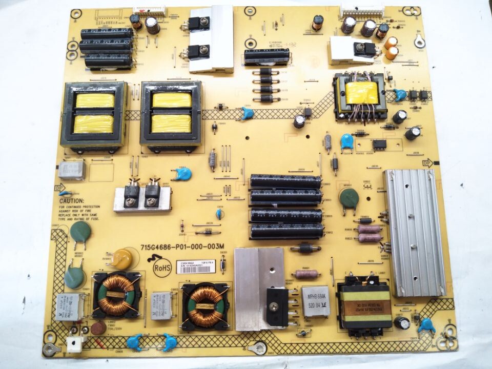 Original Installed Pioneer LED-46V600 Power Supply Board 715G4686-P01-000-003M