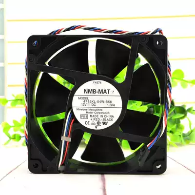 NMB-MAT 4715KL-04W-B56 12V 1 30A Dell Y4574 violence main 12CM fan