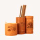 Bamboo chopsticks tube restaurant chopsticks cage bamboo chopsticks bucket chopsticks box creative chopsticks storage retro style bamboo tube customization