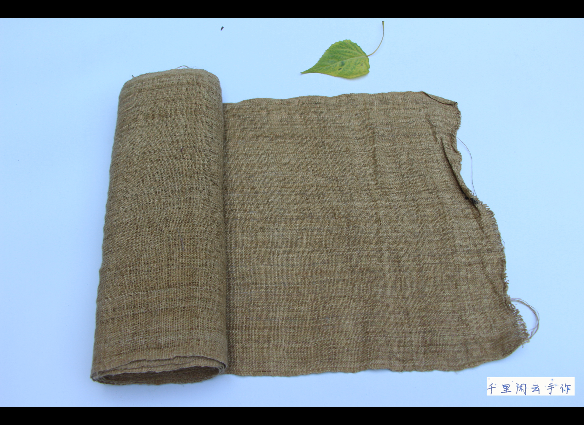 Minority Crafts Gifts Swing Accessories Craft Hemp Cloth Textile Cloth Handmade Fabric Old Cloth Roll Blended Linen C30