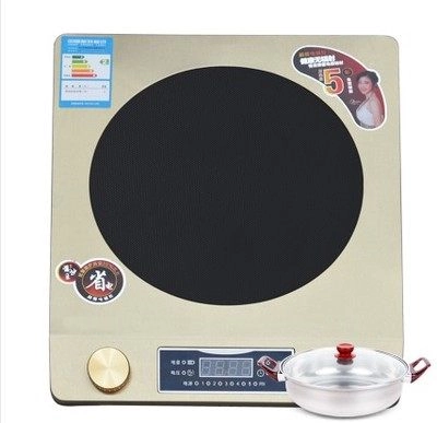 Núm phẳng công suất cao 3500W Bếp điện từ gia đình xào nóng lửa pin bếp điện tử đặc biệt - Bếp cảm ứng bếp điện từ và bếp hồng ngoại