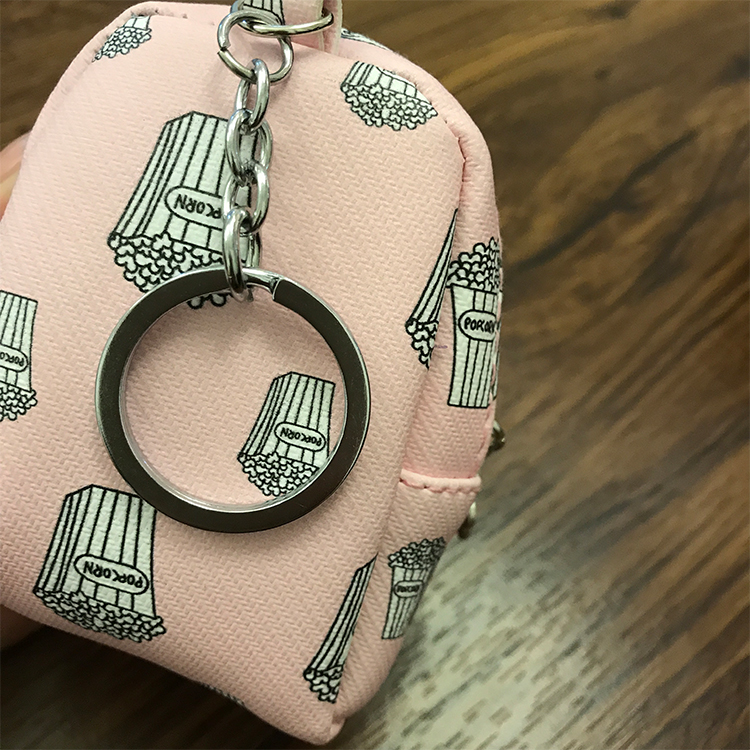 Mới túi nhỏ ví nữ mini dễ thương Hàn Quốc sinh viên treo chìa khóa nhỏ túi tiền xu tươi ví nữ