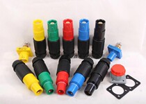 400A American waterproof rhino plug socket IP67 stage power box straight-through box high current waterproof plug