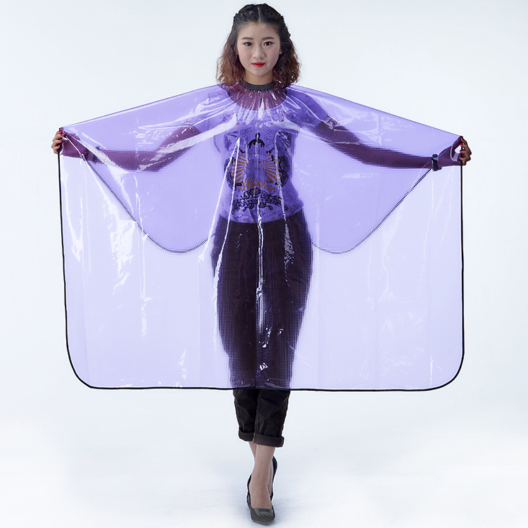 Hairdresser Shop Hot Dyeing & Dyeing Apron Cloth Hairdressing Haircut Hair Care Hair Care Hair 3D Transparent Oiled Hair Salon Hair Salon Special Hairdresser