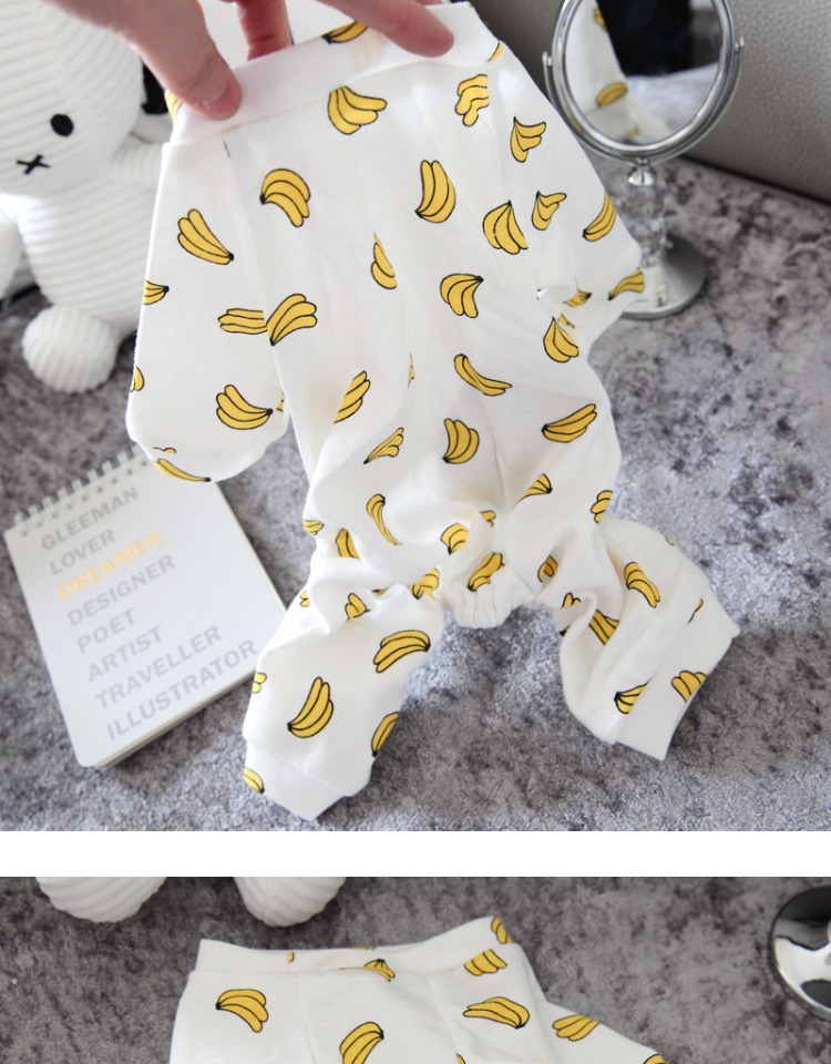 Teddy dog ​​mùa xuân quần áo bốn chân hơn Xiong Bomei quần áo nhỏ cho chó cưng - Quần áo & phụ kiện thú cưng quần áo cho chó con