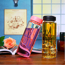 mb0ottle glass cup water cup creative lemon accompanying Cup hand gift Cup advertising Cup custom logo