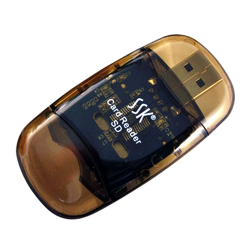 SSK飚王 Crystal Card Reader Direct Read Sd Card Reader SCRS026 СТАБИЛЬНА