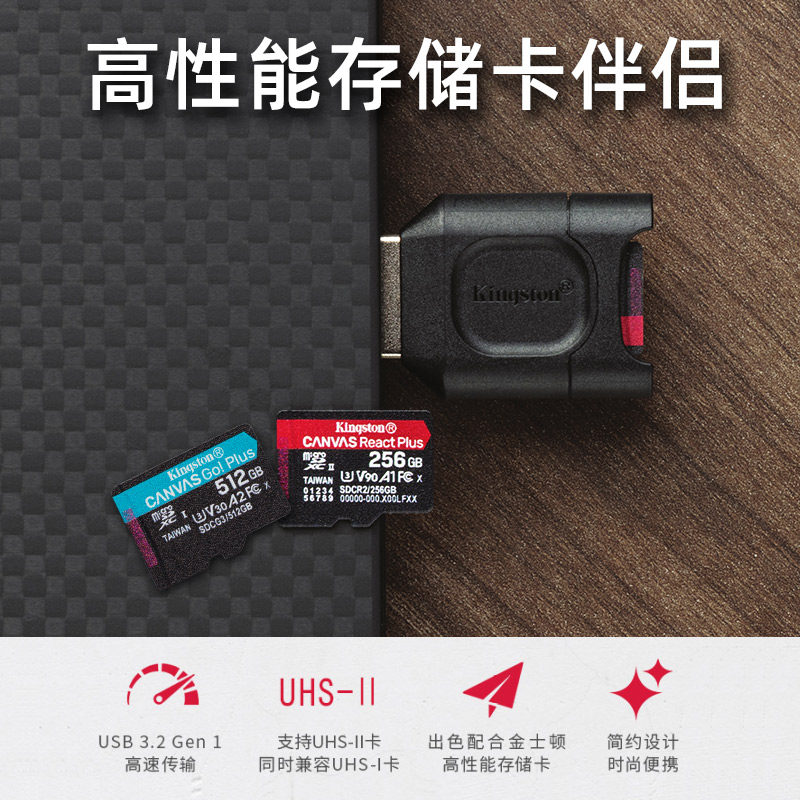 Картридер Kingston MobileLite Plus MLPM USB 3.2 UHS-II