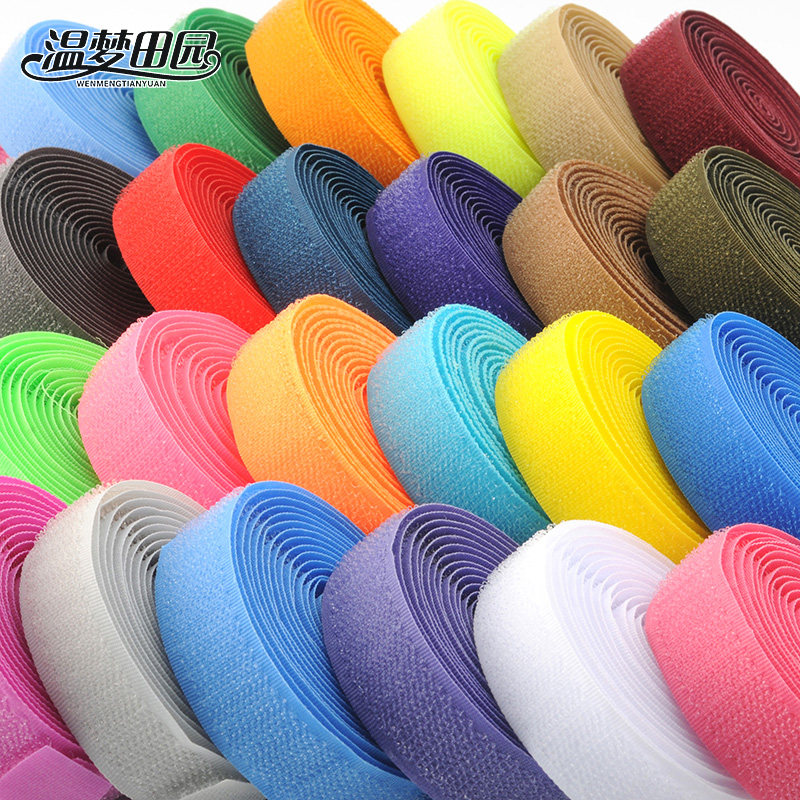 Color Submother Button Magic Sticker Shoe Stick Clothing Female Male Stick Button Burr Sticking Strips Powerful Sticky Tape With Devil Stick Stick