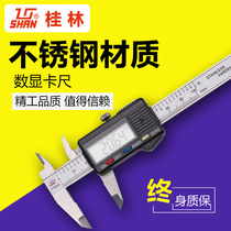 Guilin Gui Quantity Electronic Digital Display High Accuracy Card Ruler Cruise scale Ruler Stainless Steel 0-150-300-500-1000mm