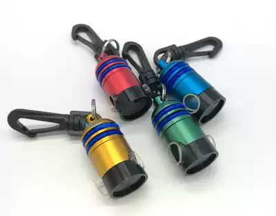 Diving accessories Aluminum alloy suction regulator Magnetic buckle Spare suction device quick discharge carrying tube