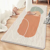Silence Day Style Rug Bedroom Bedside Blanket room Inwind Living room Thickened Plush Strip Bed Front Mat