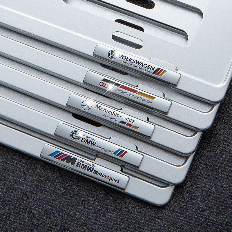 Номерной знак рамка автомобиль рамка номерного знака сын быстро бегать bmw audi land rover общий утолщённый новые правила дорожного движения автомобиль лицензия коробка