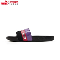 Giày sneaker nữ Puma Hummer 2019 mùa thu từ mới kéo Tie tiêu chuẩn dép thường dép 370694 - Dép thể thao dép nhựa