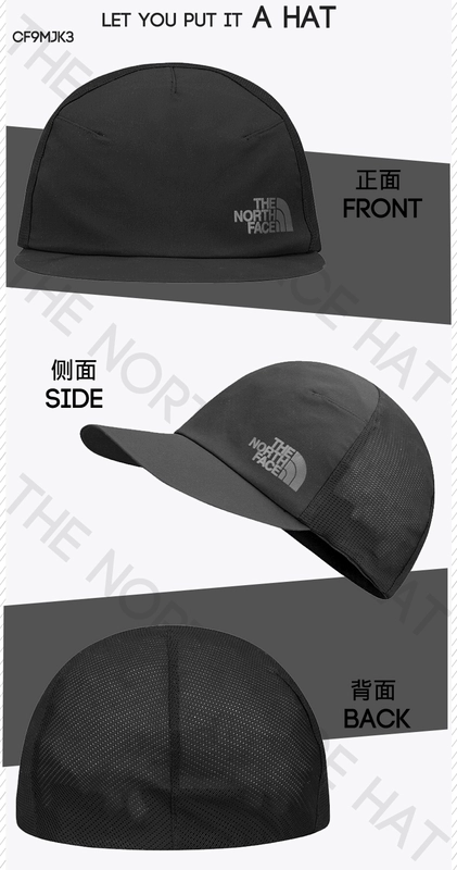 TheNorthFace Bắc truy cập nam hat nữ cap 2018 mùa xuân mới thể thao ngoài trời sun hat CF7W