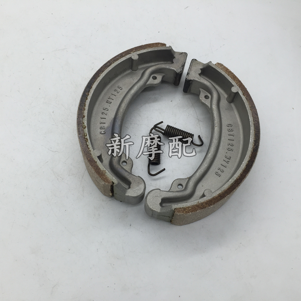 Honda Fengman 125-A / C / H / CBT Xe máy Honda King phía trước và phía sau má phanh khối giày da - Pad phanh thắng xe tay ga