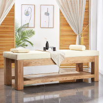 Solid wood massage bed to take traditional Chinese medicine orthoxy Spa home physiotherapy custom beauty salon