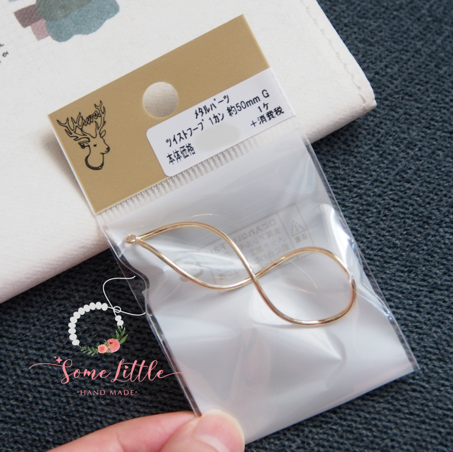 Expensive and kiwa Japan Imported Handmade Diy Accessories Earrings Earrings Earrings Personality Spiral Twist Design Line Pendant