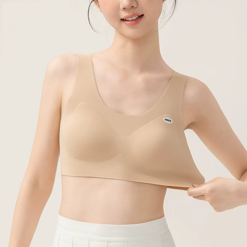 婷美少女内衣初高中二三阶段青少年女童背心儿童女孩秋冬保暖文胸 婷美纯实拍商品图