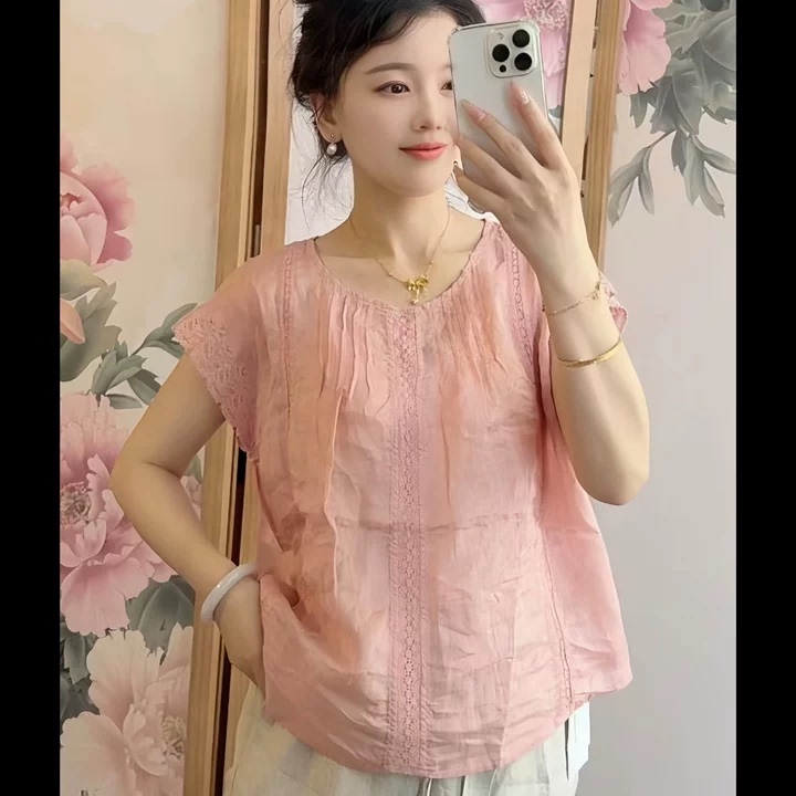 6.6 Huanhuan【Runaway Customer Blacklist】82596 Stylish and Versatile Top H603 6.6 Huanhuan【Runaway Customer Blacklist】82596 Stylish and Versatile Top H603