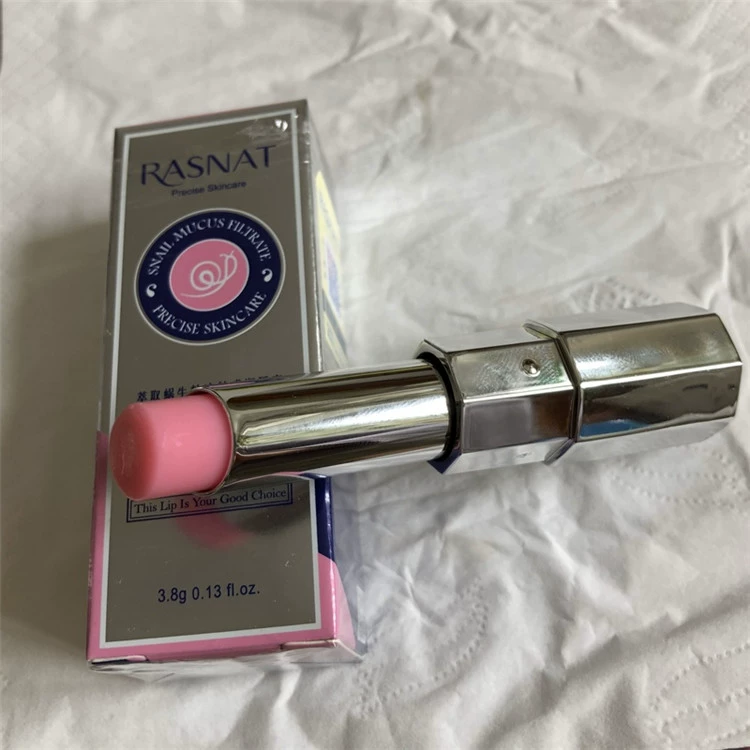 Authentic RASNAT Zhimei Snail Charm Rich Lip Balm 3.8g Giữ ẩm cho môi hồng - Son môi