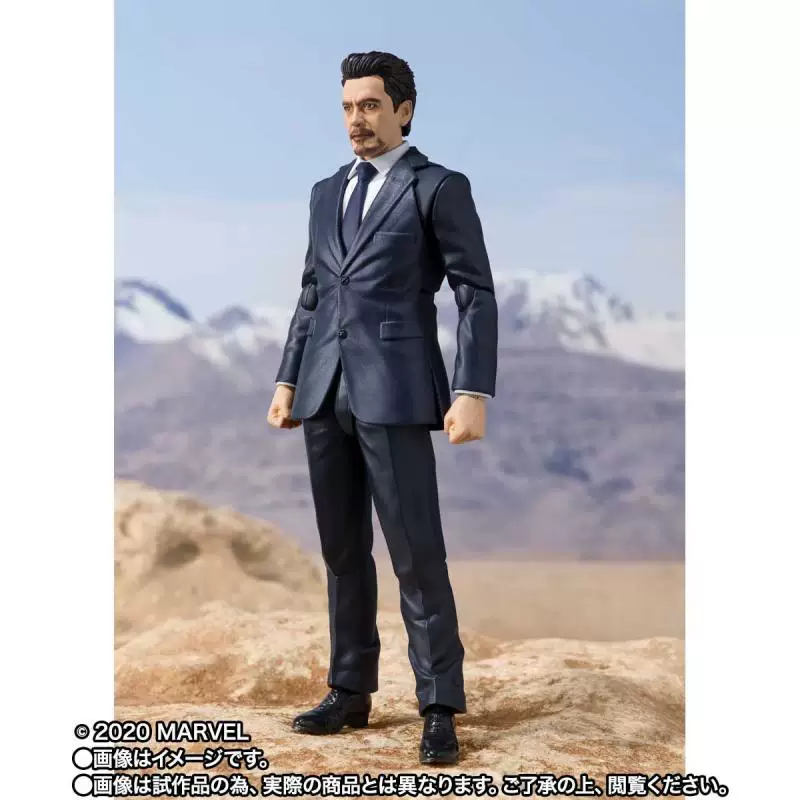 Игрушка Uncle Mo's относится к костюму Tony Tonnicus spot Bandai SHF Fulian Железный Человек ручной сборки
