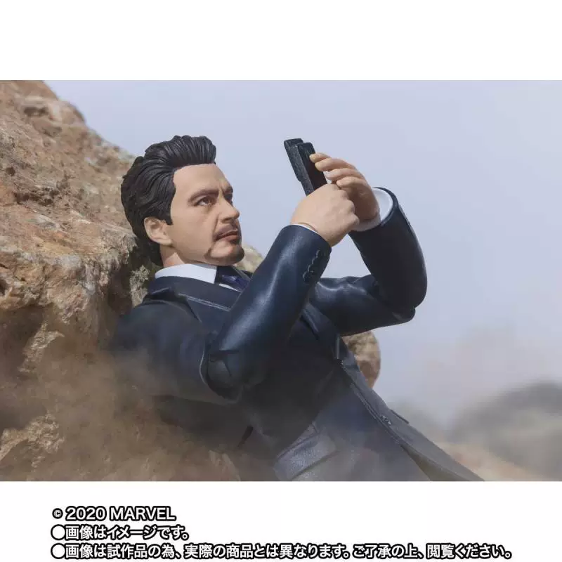 Игрушка Uncle Mo's относится к костюму Tony Tonnicus spot Bandai SHF Fulian Железный Человек ручной сборки