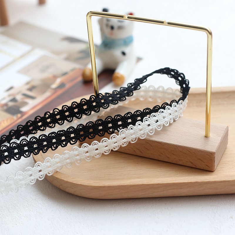 Lace Accessories, Elastic White and Black Women's Necklace, Matching with Shirts, Embroidered Vintage Summer Simple Bra, New Style Lace Accessories, Elastic White and Black Women's Necklace, Matching with Shirts, Embroidered Vintage Summer Simple Bra, New Style