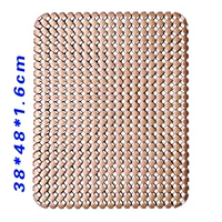 Кофейный, прямоугольный, 38