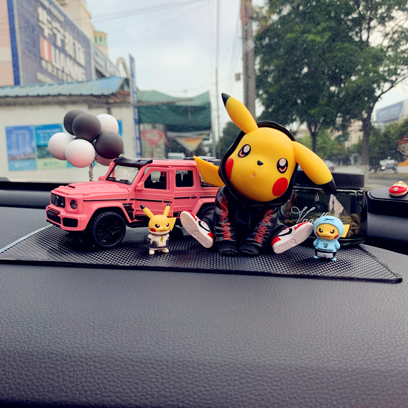 Car perfume car interior accessories Pikachu decoration personality creative car alloy model car decoration high-end men