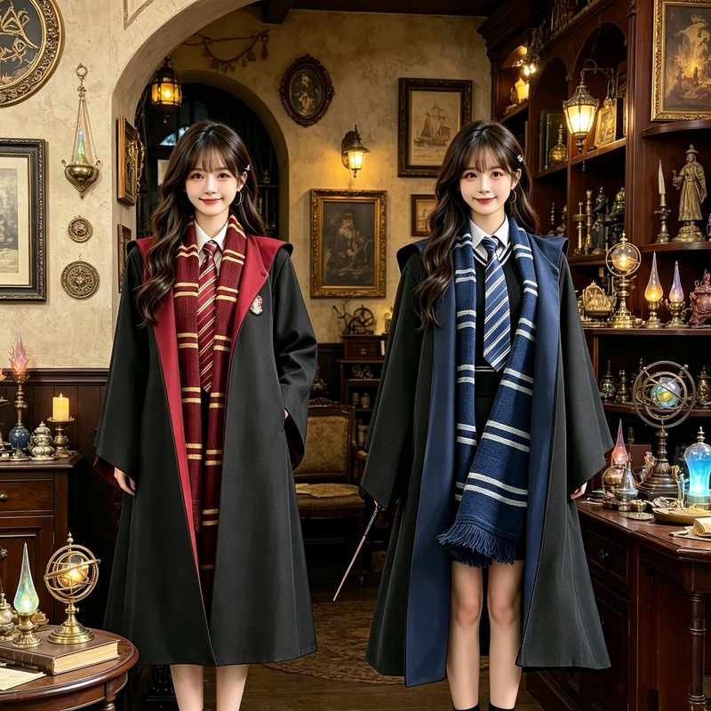 Harry Potter Magic Robe Academy Robe Wizard Robe Official Universal Studios Hogwarts Children's Halloween Harry Potter Magic Robe Academy Robe Wizard Robe Official Universal Studios Hogwarts Children's Halloween