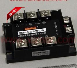 Hangzhou Xizi three-phase AC solid state relay SSR-3H380D120 brand new original 120% off